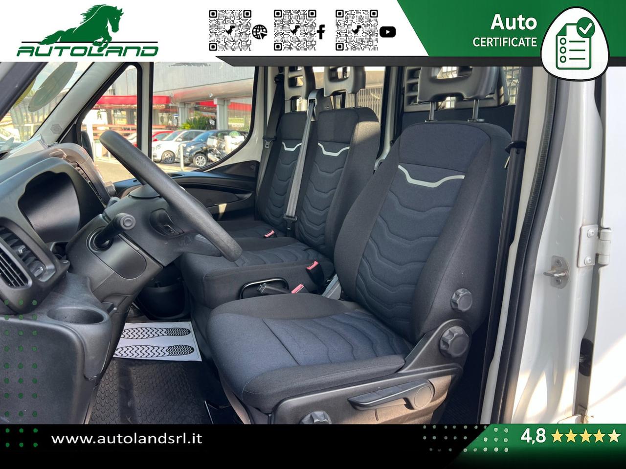 IVECO Daily 35 S14 D 3750 Doppia Cabina - WEBASTO - Clima Automatico - Gancio - Traino