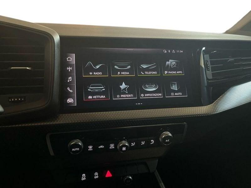 Audi A1 Sportback 25 1.0 tfsi Admired Advanced s-tronic my20