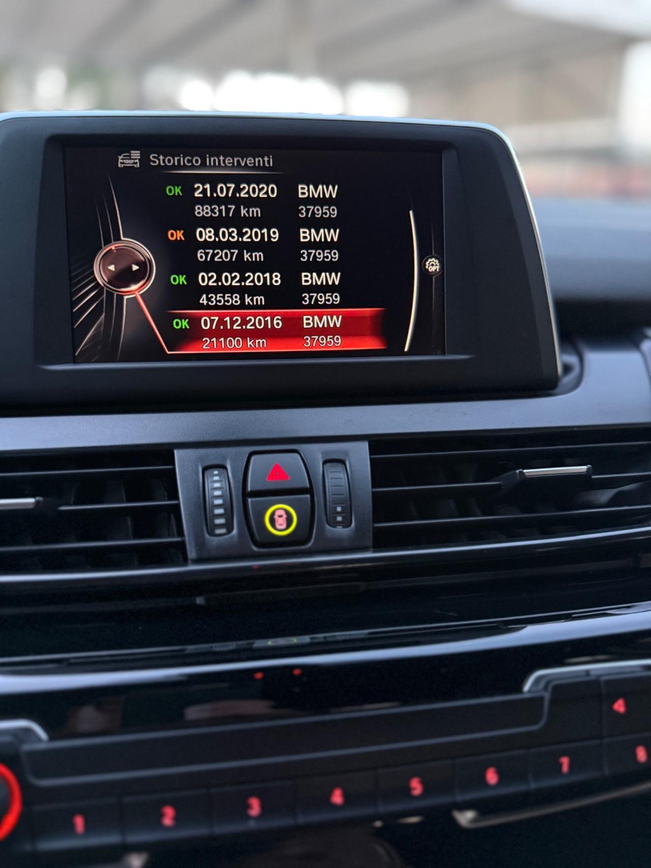 Bmw serie 2 218d Active Tourer CERTIFICATA - 2016