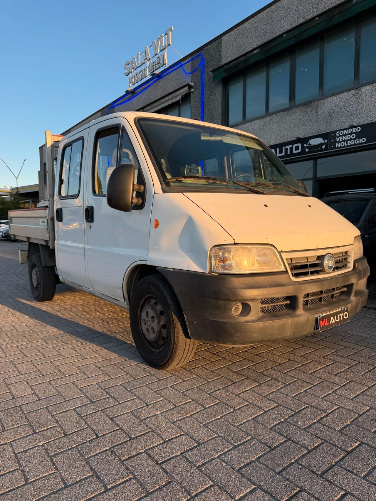 FIAT Ducato 2.3 MTJ Doppia Cabina 7 Posti - Cassone Fisso