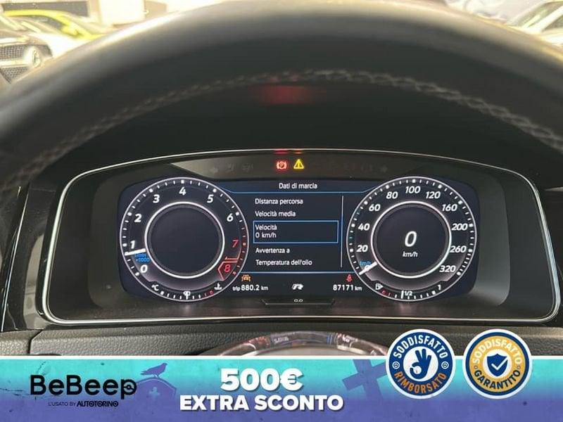 Volkswagen Golf 3P 2.0 TSI R 4MOTION 310CV MANUALE