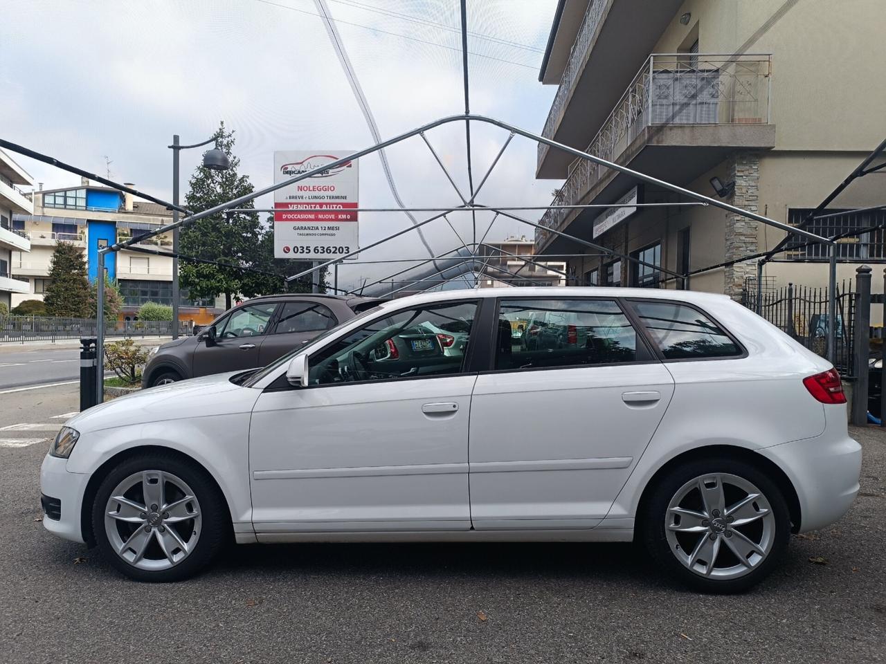 Audi A3 SPB 2.0 TDI Ambition EURO 5 KM CERTIFICATI