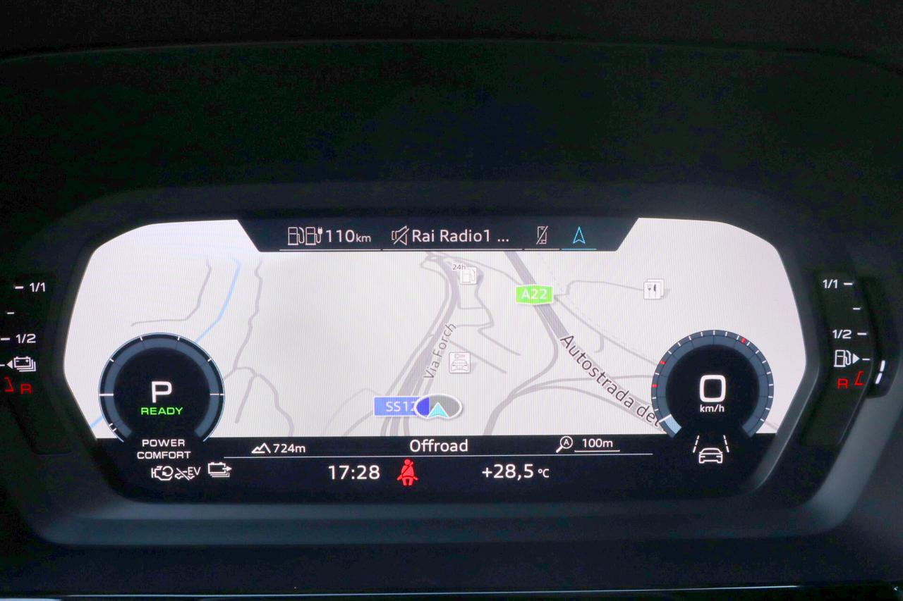 Audi A3 45 TFSI HYBRID PLUG-IN 245 CV S-LINE VIRTUAL TETTO APRIBILE LED ACC