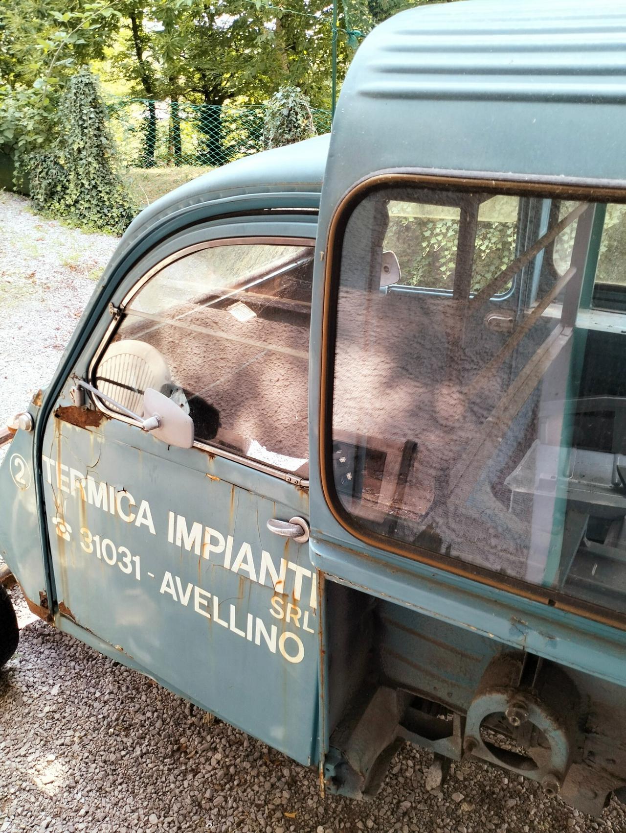 Citroen 2CV Furgonetta AK 400 Completa (anche motore non in foto)