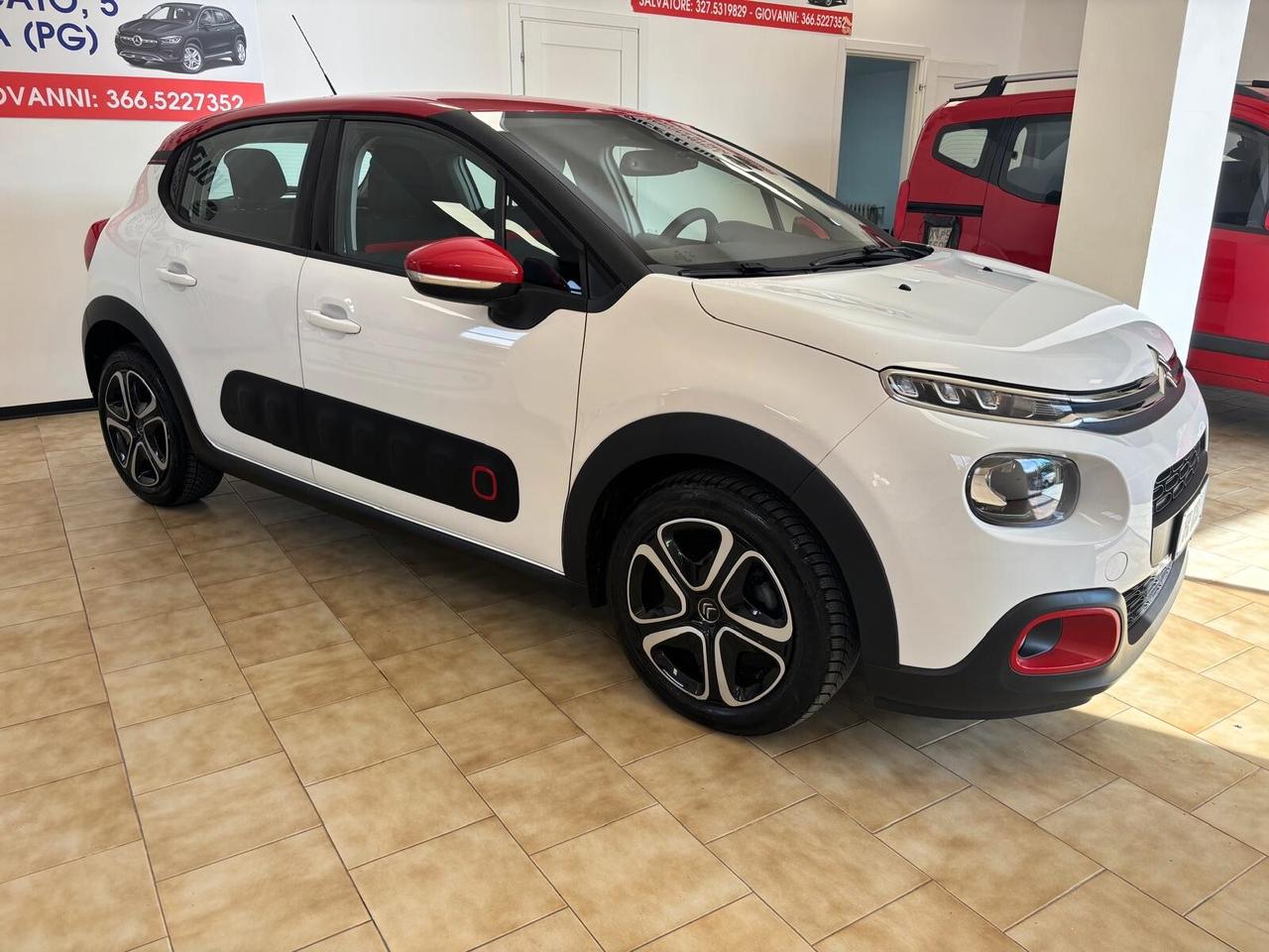 CITROEN C3 ANNO 2017 DS 1.6 ADATTA NEOPATENTATI KM 130 MILA