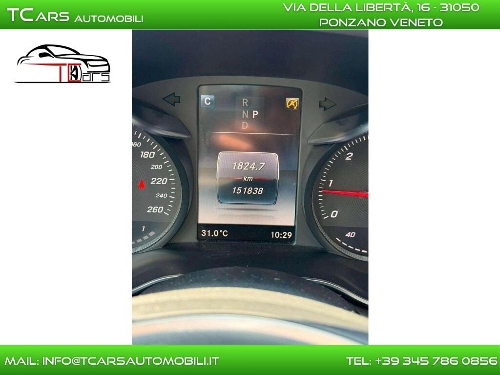 MERCEDES C220 4MATIC AUTO-PELLE-KM CERTIFICATI