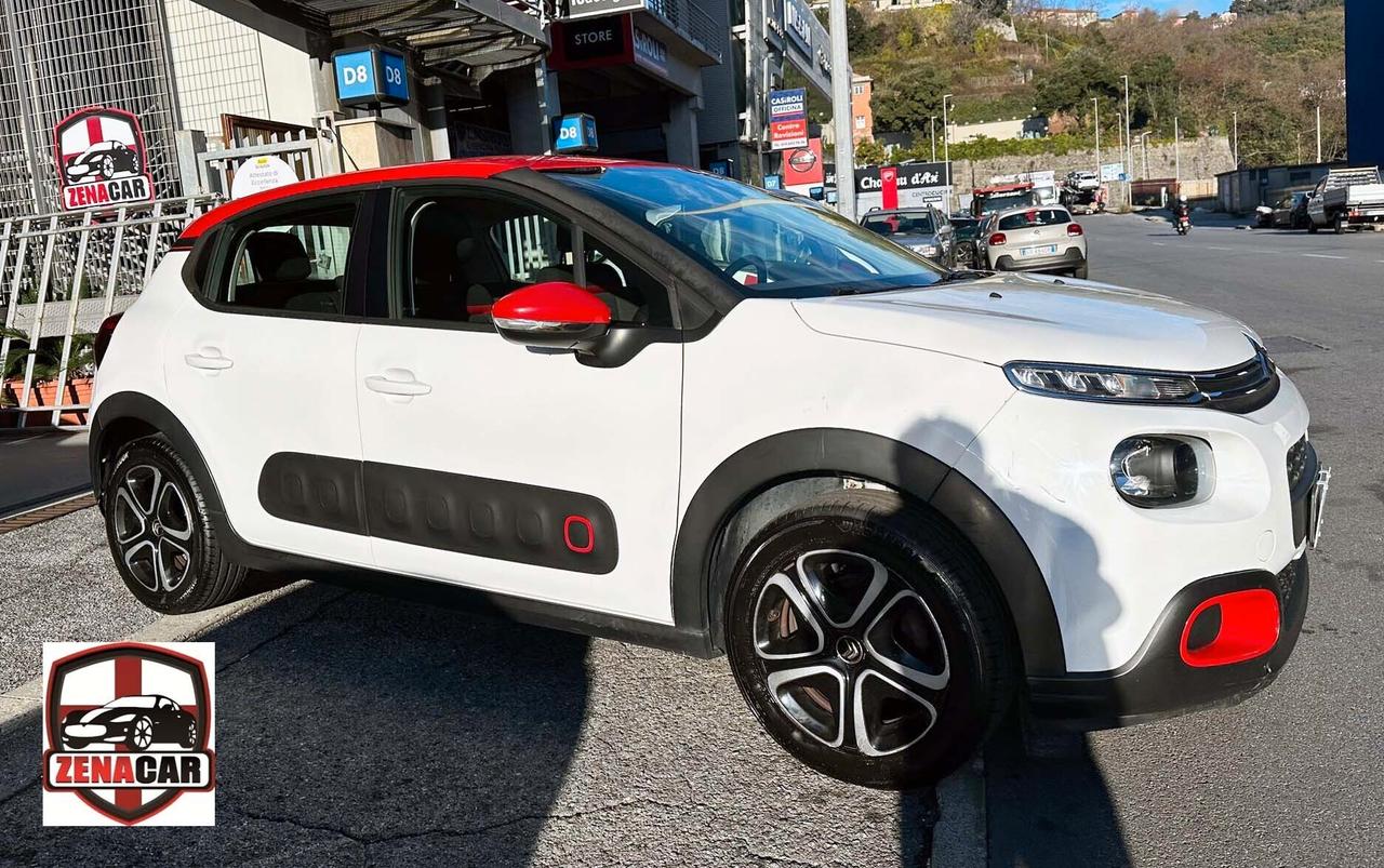 Citroen C3 PureTech 82 Shine Telecamera Apple e Android Auto Cerchi in Lega