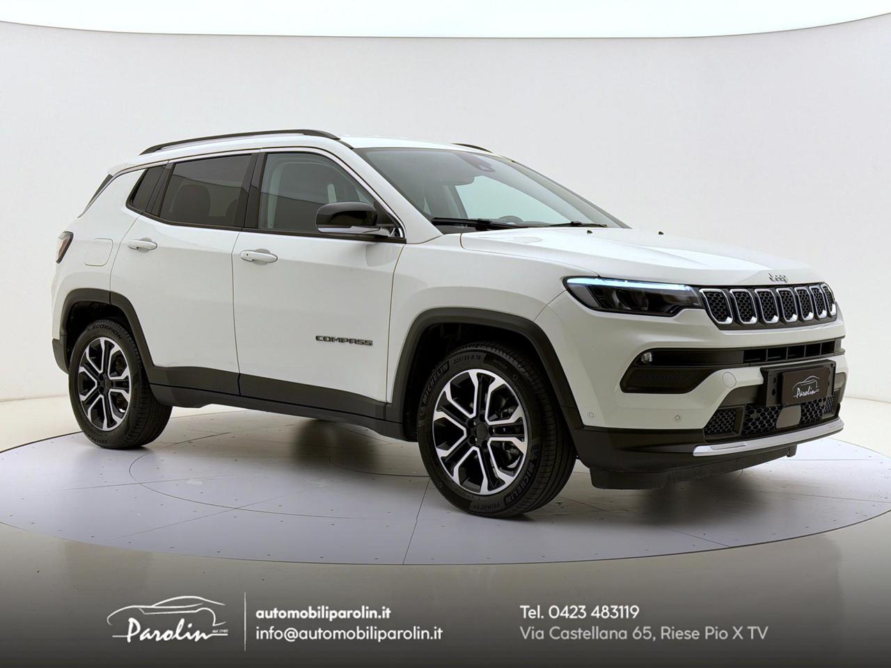 Jeep Compass 1.3 turbo t4 Limited 2wd 150cv ddct ACC-LED-Telecamera