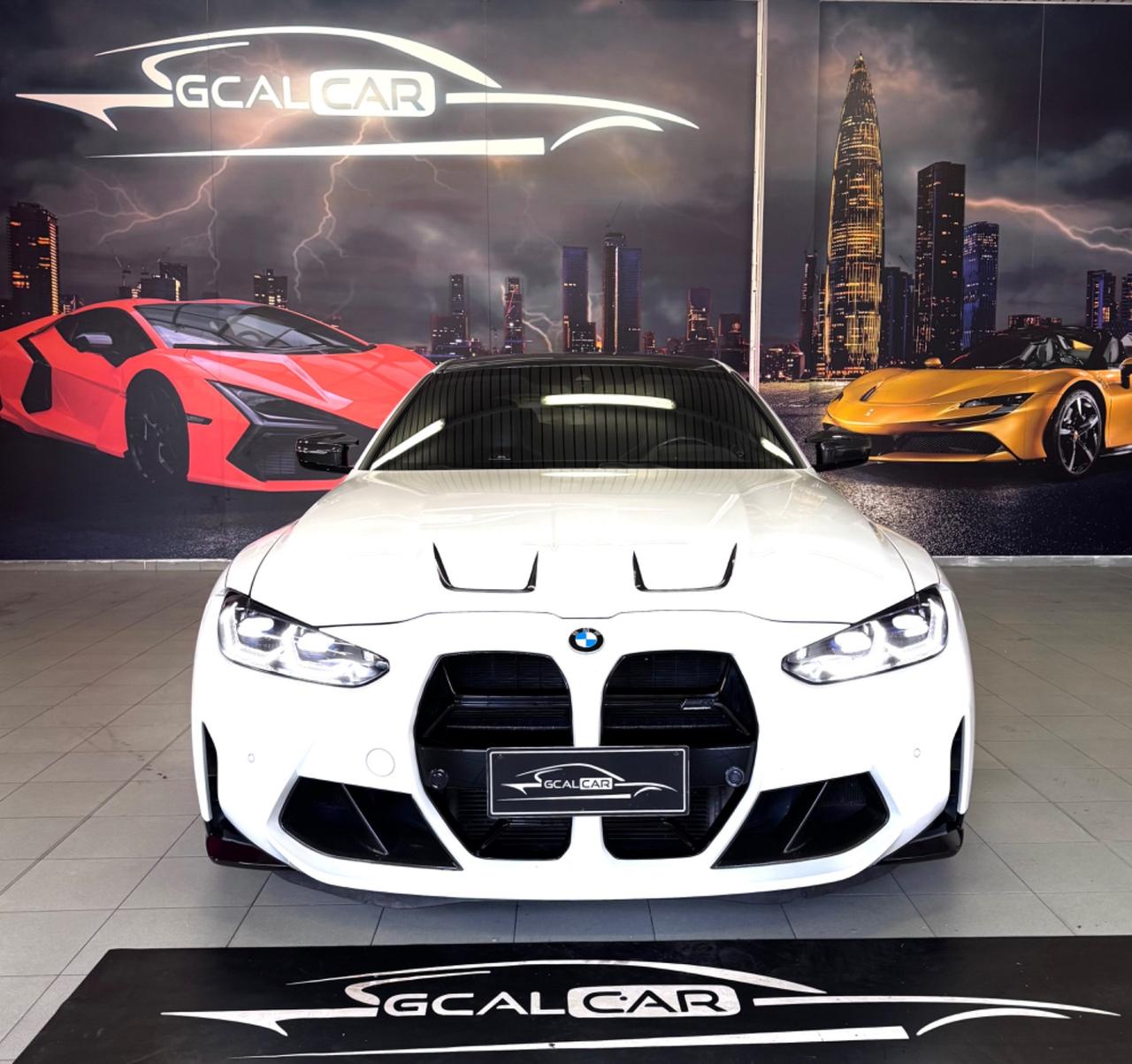 Bmw M4 COMPETITION 510CV CARBONCERAMICI + SEDILI CARBON + SCARICO OK PERMUTE CERTIFICATA