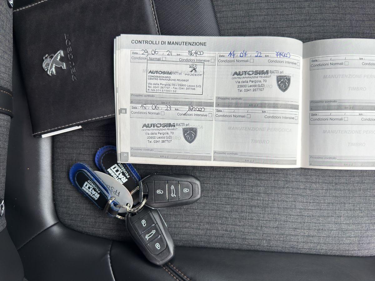 PEUGEOT - 3008 - BlueHDi 120 cv EAT6 S&S GT Line TETTO APRIBILE