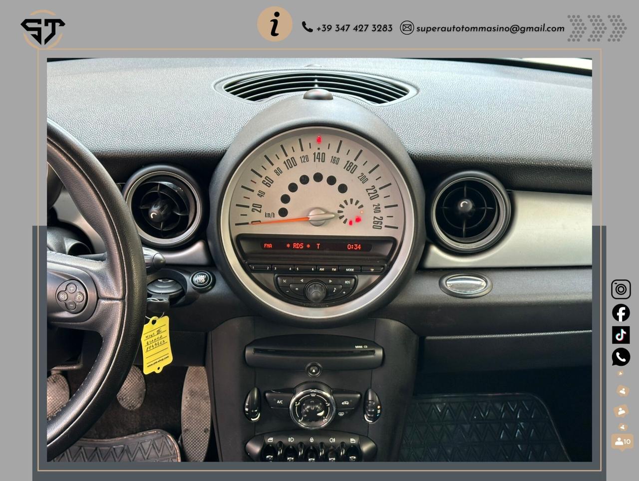 Mini One 1.6 D 90 cv ok neopatati