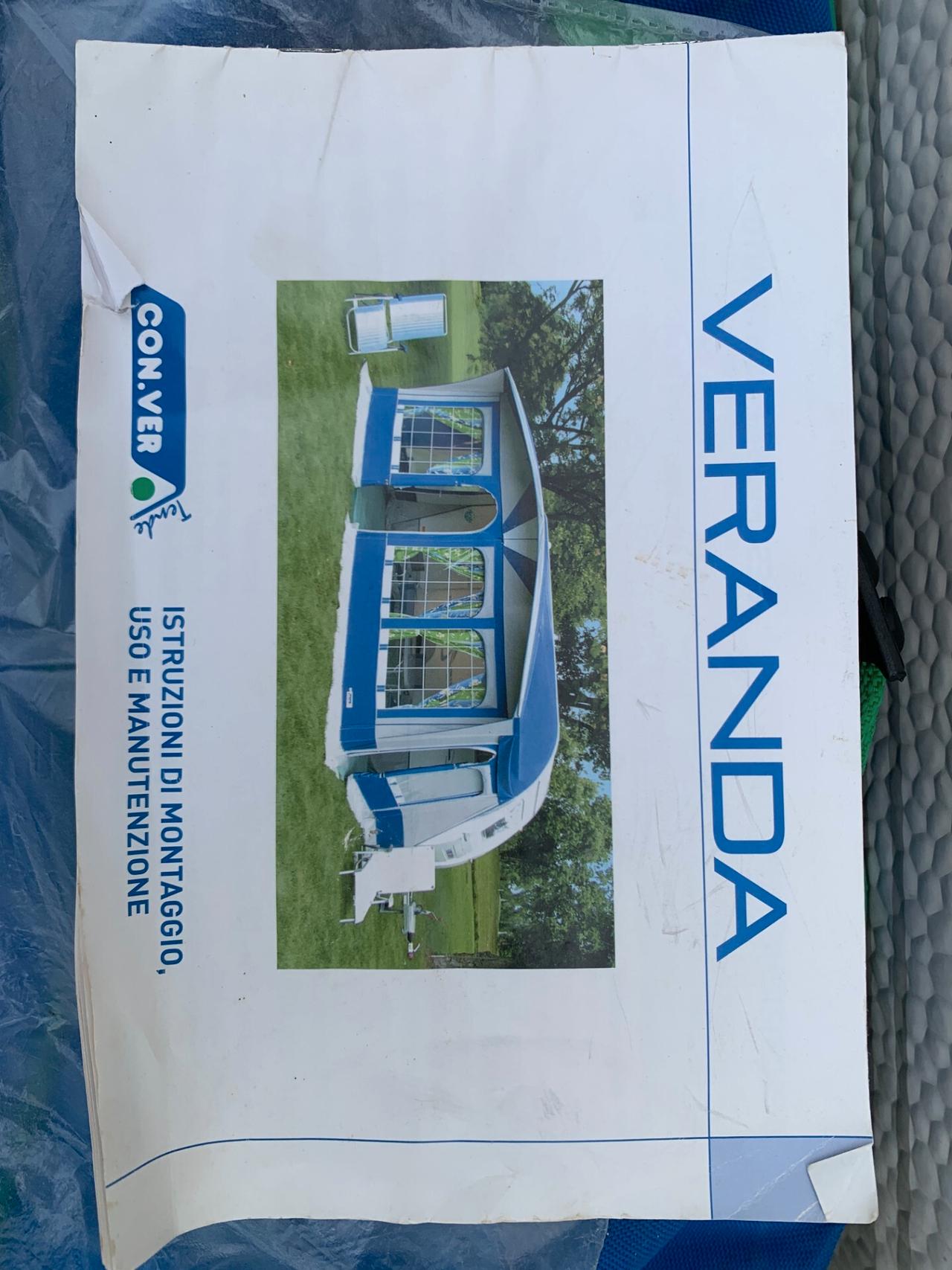 Caravelair BRASILIA 450 1993 con veranda completa e portabici