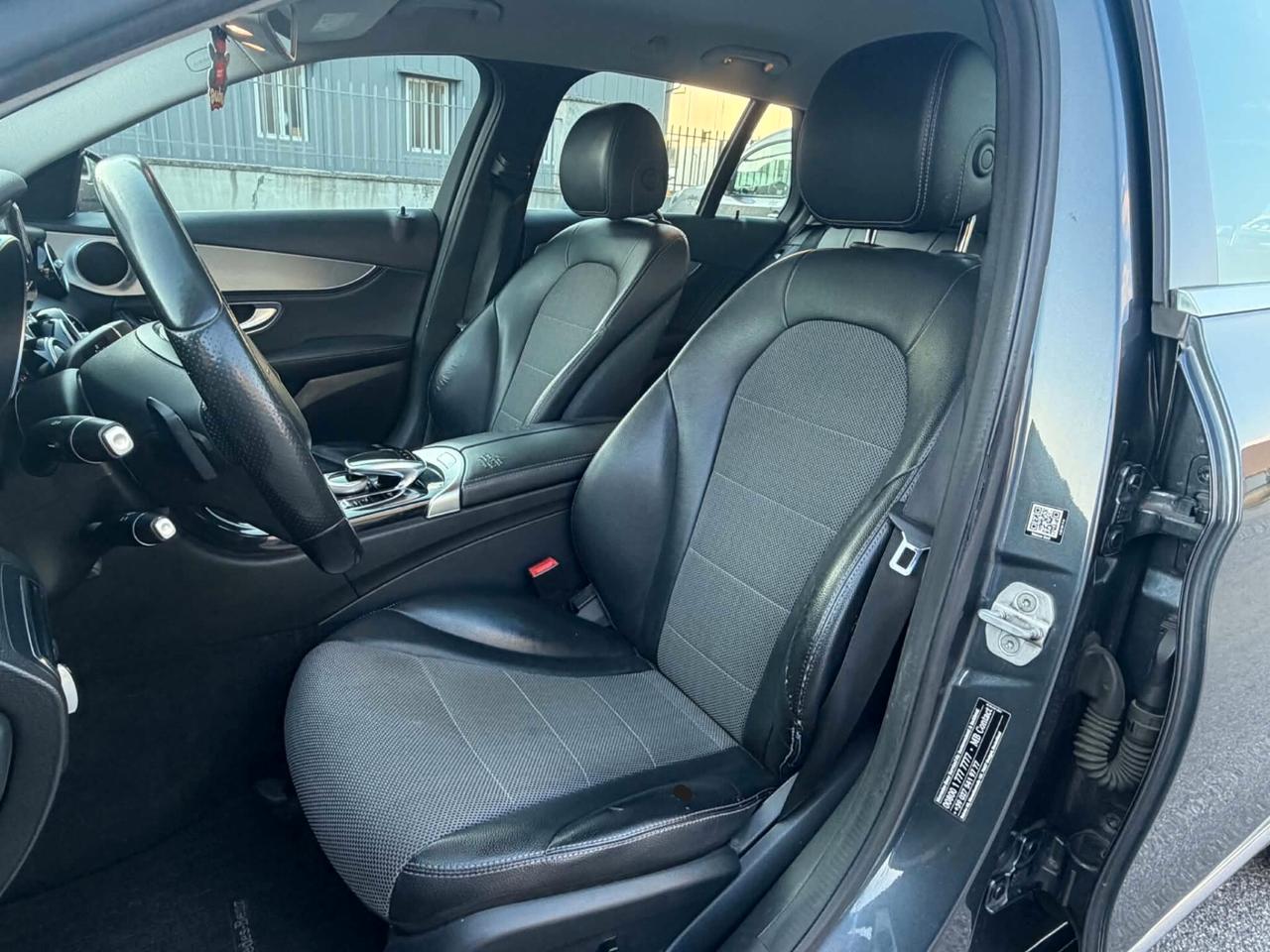 Mercedes C 220d-Navi,Led,Pelle-Full-Euro6-2015