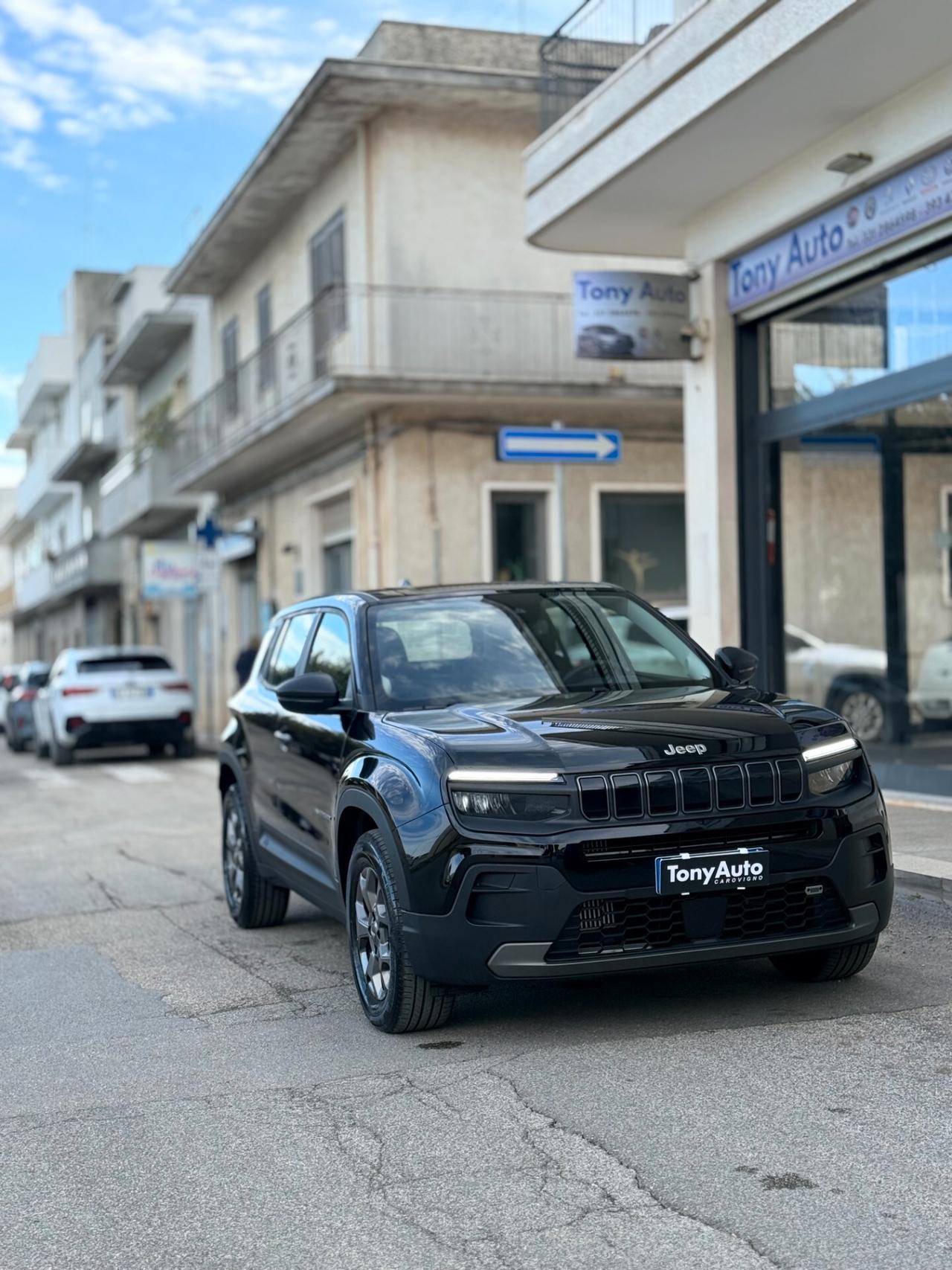 Jeep Avenger 1.2 Turbo 100 CV MHEV BENZINA/ELETTRICA AUTOMATICA CON SOLI 9000N KM, APPLE CARPLAY,VIRTUAL COCKPIT