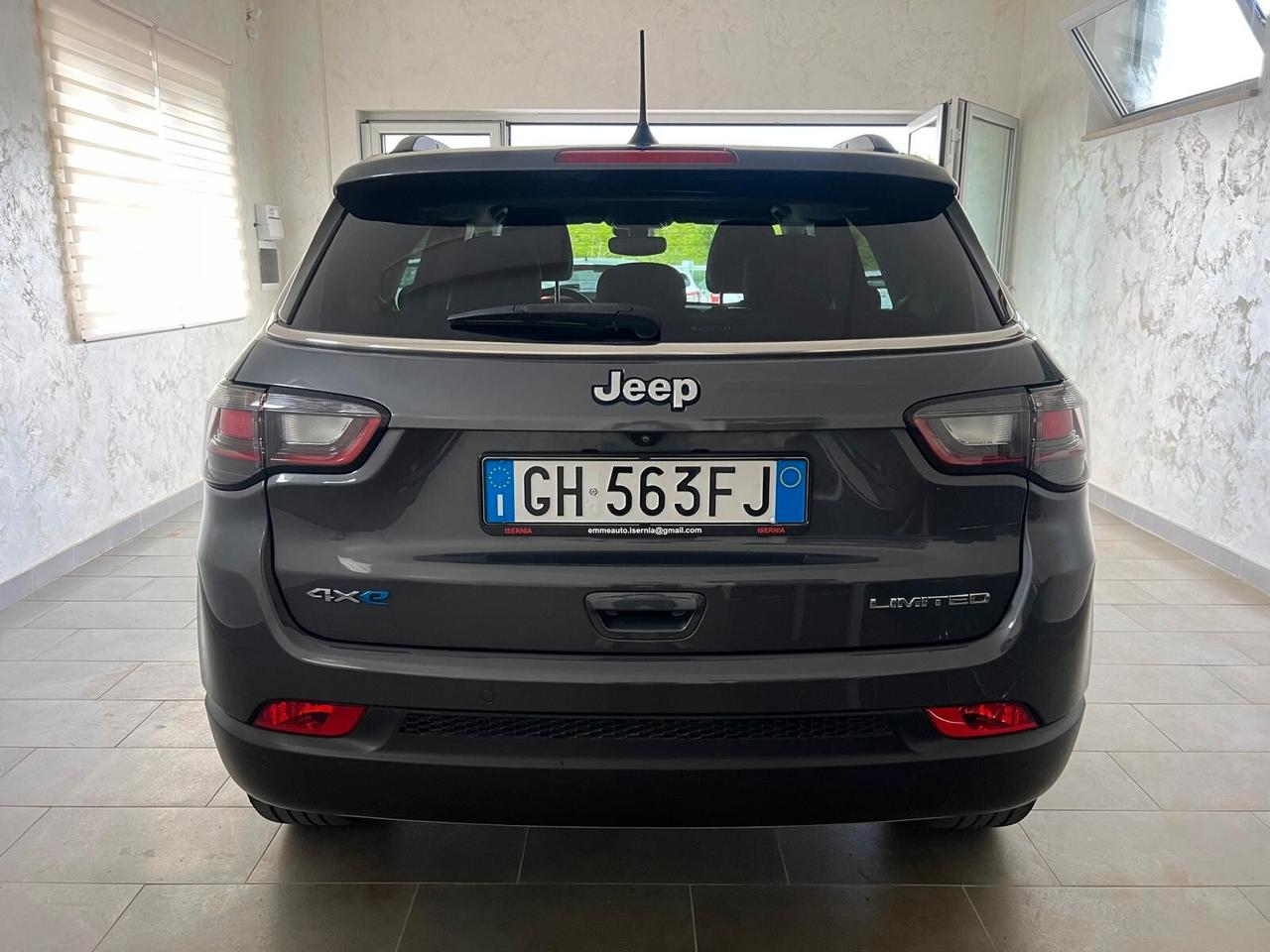 Jeep Compass 1.3 Turbo T4 190 CV PHEV AT6 4xe Limited 2022
