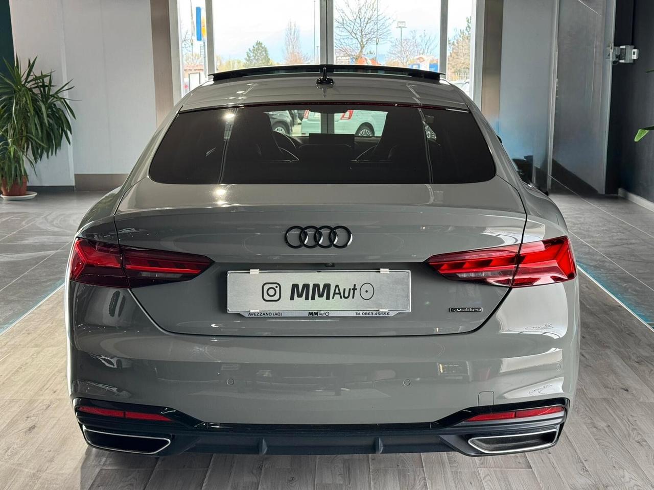 Audi A5 SPB 40 TDI quattro S tronic S-Line Identity Black