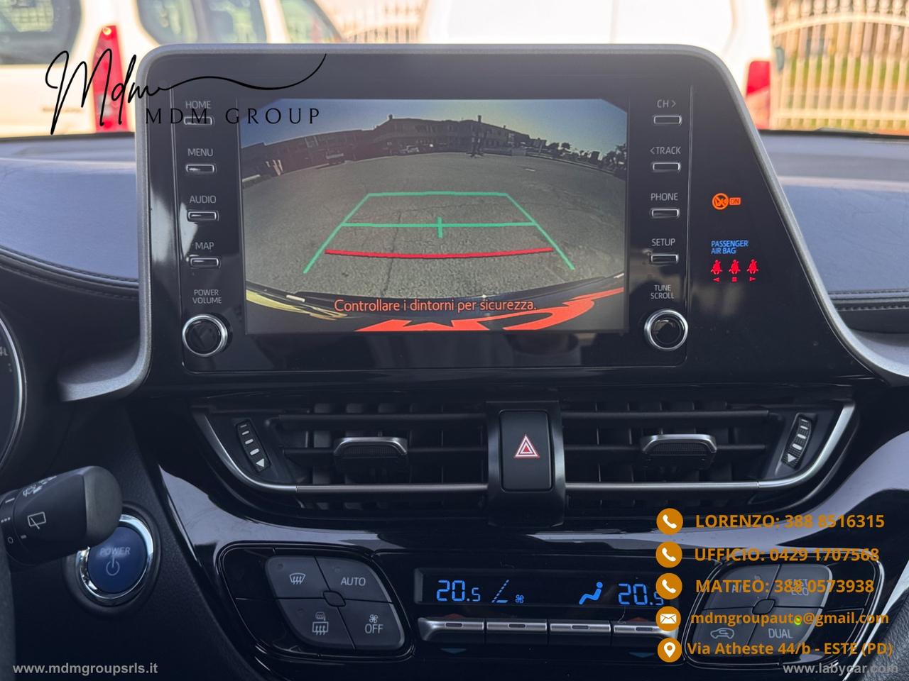 TOYOTA C-HR 1.8 Hybrid E-CVT Black Edition OK NEOPATENTATI