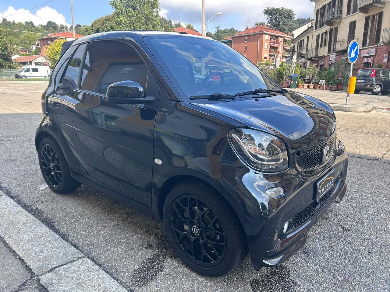 Smart ForTwo 0.9 black turbo cabrio #50318