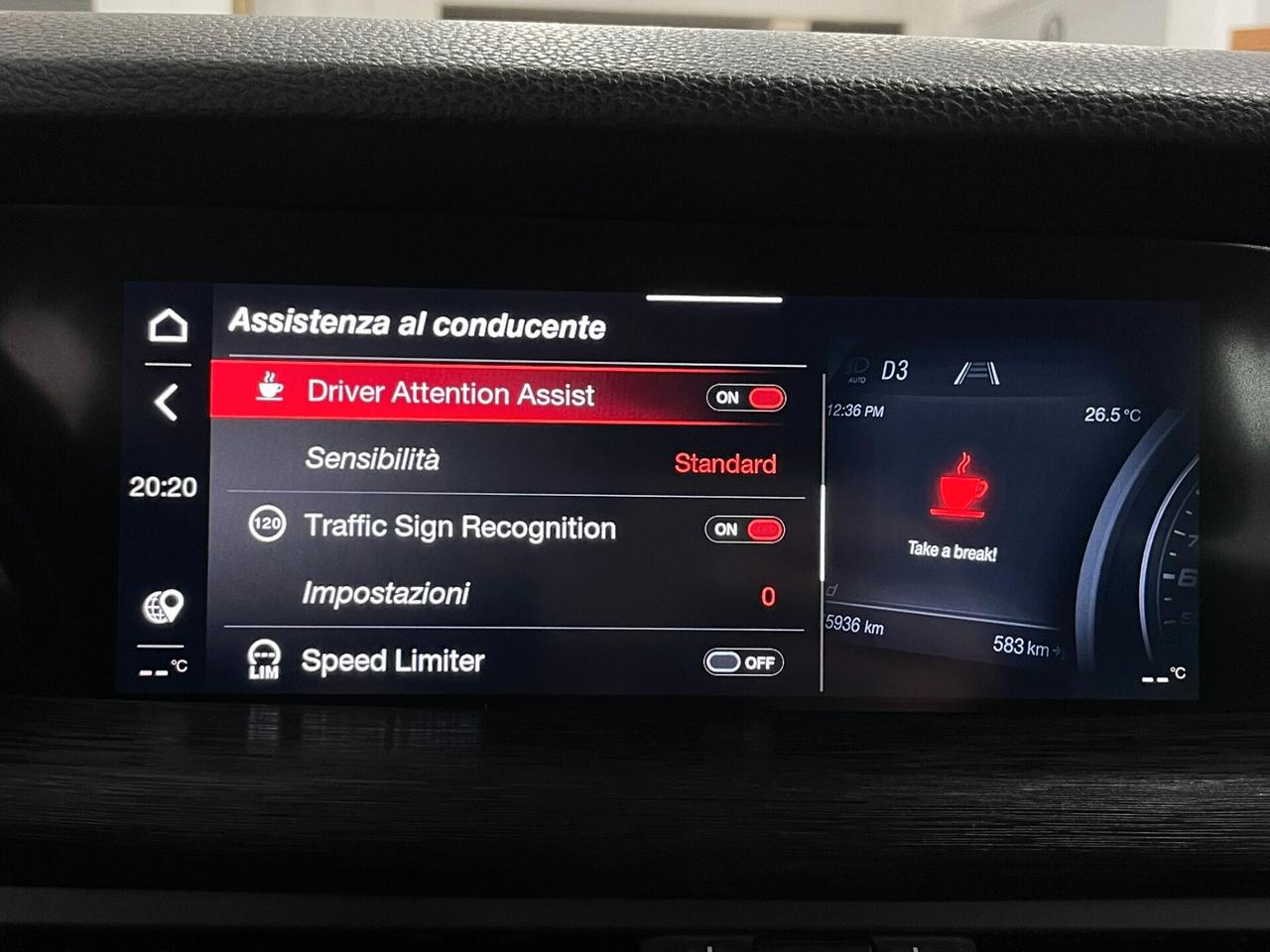 Alfa Romeo Stelvio 2.2 TD 190 CV EXECUTIVE PELLE TOTALE CERCHI 19" SOLO 20000 KM