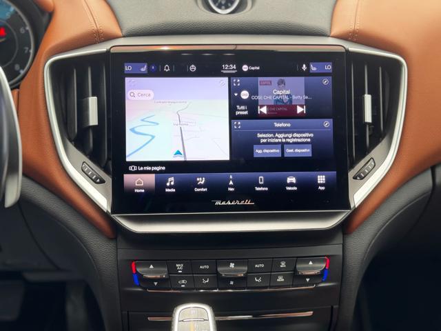 MASERATI Ghibli 330cv MHEV (PelleCognac/APP/LED/Retro)