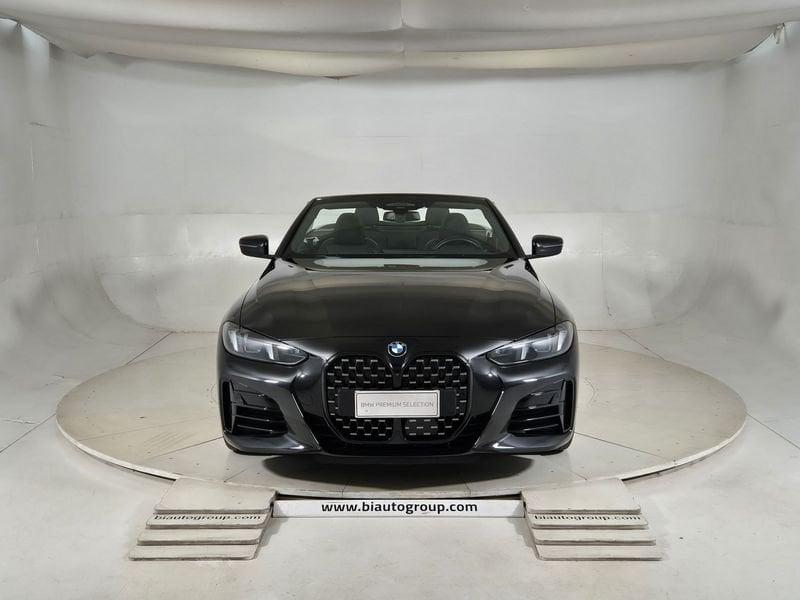 BMW Serie 4 G23 LCI 2024 Cabrio 420d Cabrio mhev 48V MSport Pro auto