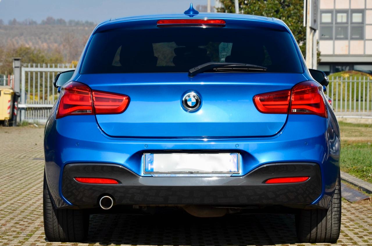 BMW 118d MSPORT 5p 150cv AUTO, SERVICE UFF BMW, UFF ITALIANA, EURO 6D, FARI FULL LED, NAVI, PERMUTE