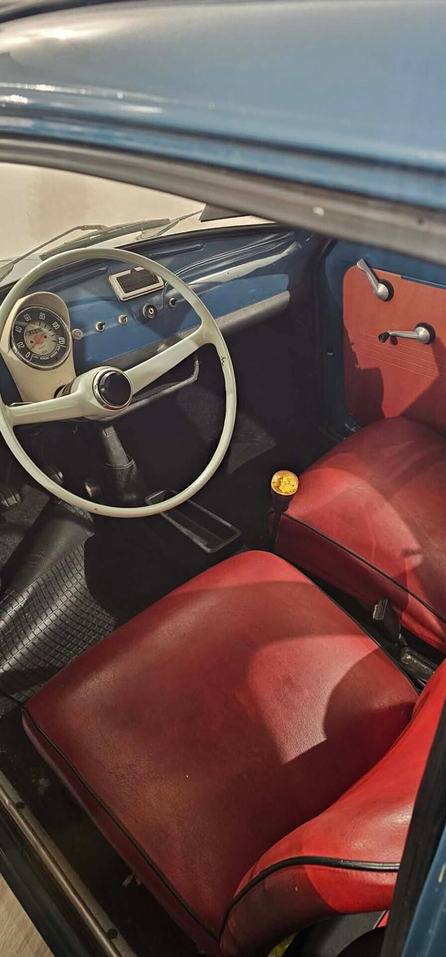 Fiat 500 del 68 Motore nuovo