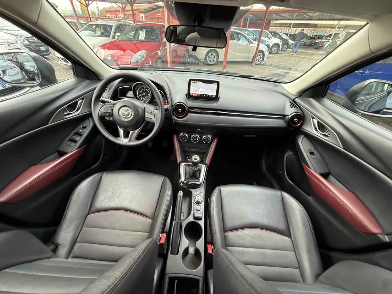 CX-3 1.5L Skyactiv-D Exceed-unipro-rate-pelle-Navi-