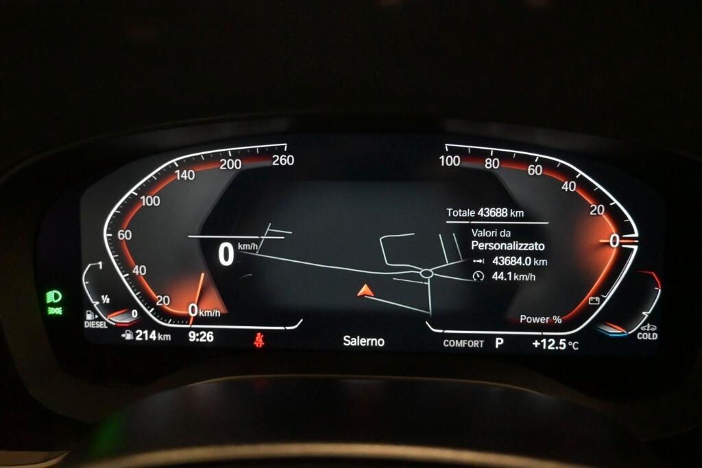 BMW 518D 150CV STEPTRONIC 48V BUSINESS DESIGN ( FARI LED - BMW DIGITAL COCKPIT - BMW DISPLAY KEY - PELLE - HEAD-UP DISPLAY - CRUISE - NAVI - MIRROR - PARK ASSISTANT - TELECAMERA POST. - CERCHI 18 )