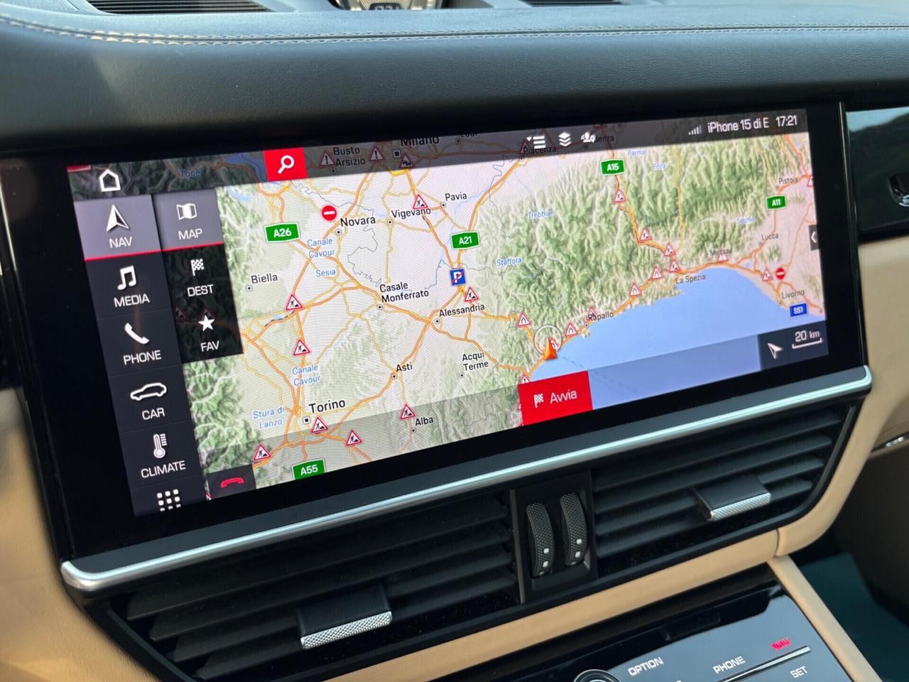 PORSCHE CAYENNE COUPÉ 3.0 BENZINA/HYBRID 340cv PERFETTA