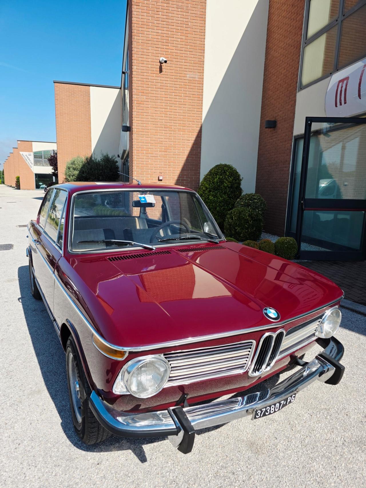 Bmw 2002 Tii Unicoproprietario Targhe originali targa Oro Asi