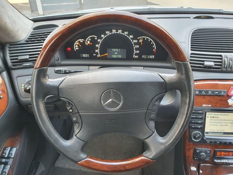 Mercedes-Benz Classe CL 600 500cv BITURBO ASI TARGA ORO-UNICA