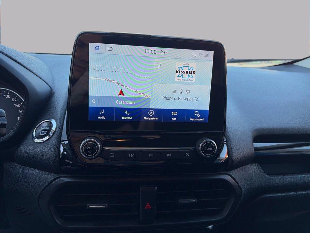 FORD EcoSport 1.5 tdci ST-Line Black Edition s&s 100cv del 2019