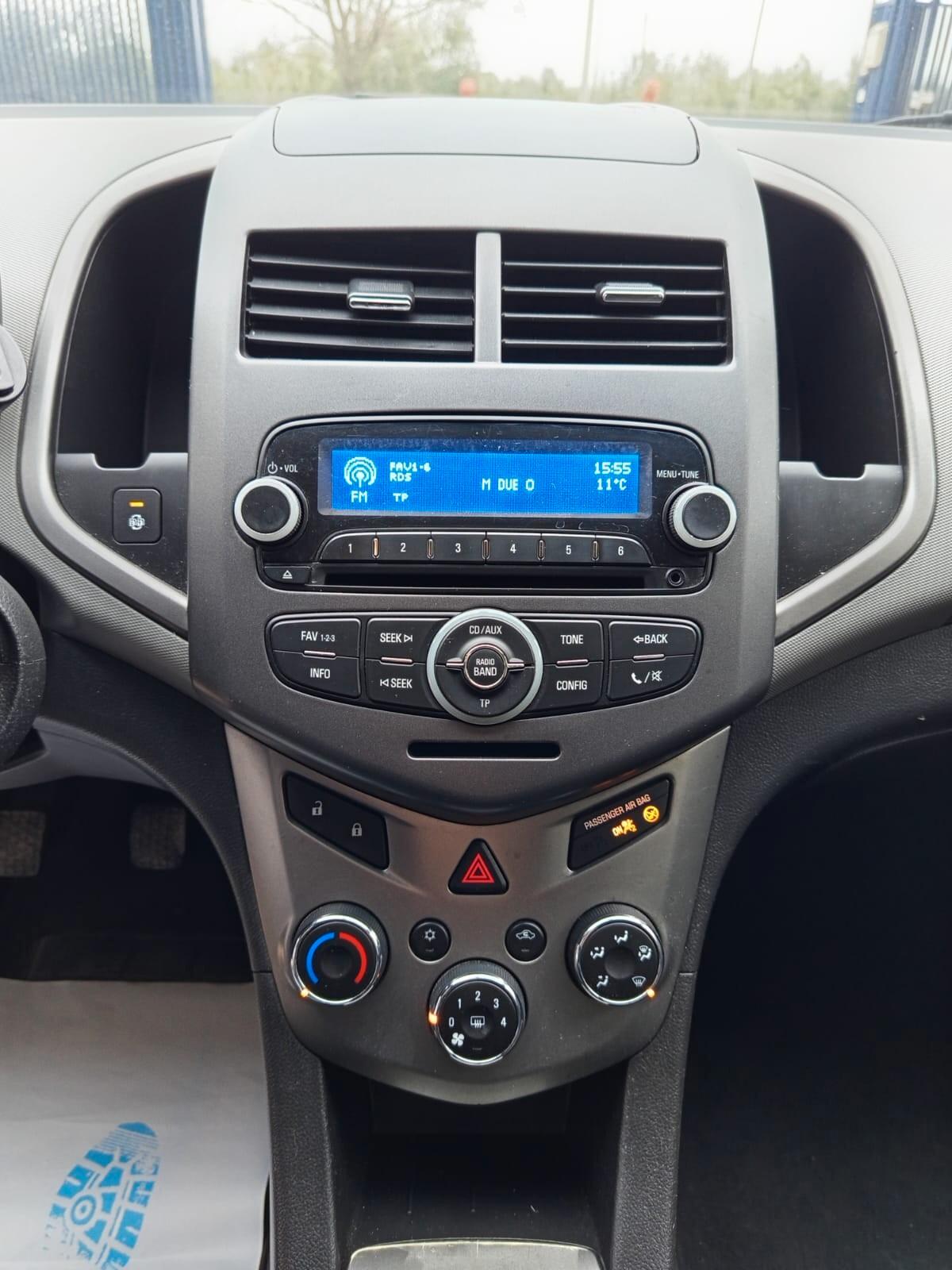 Chevrolet Aveo 1.2 86CV GPL 5 porte LS