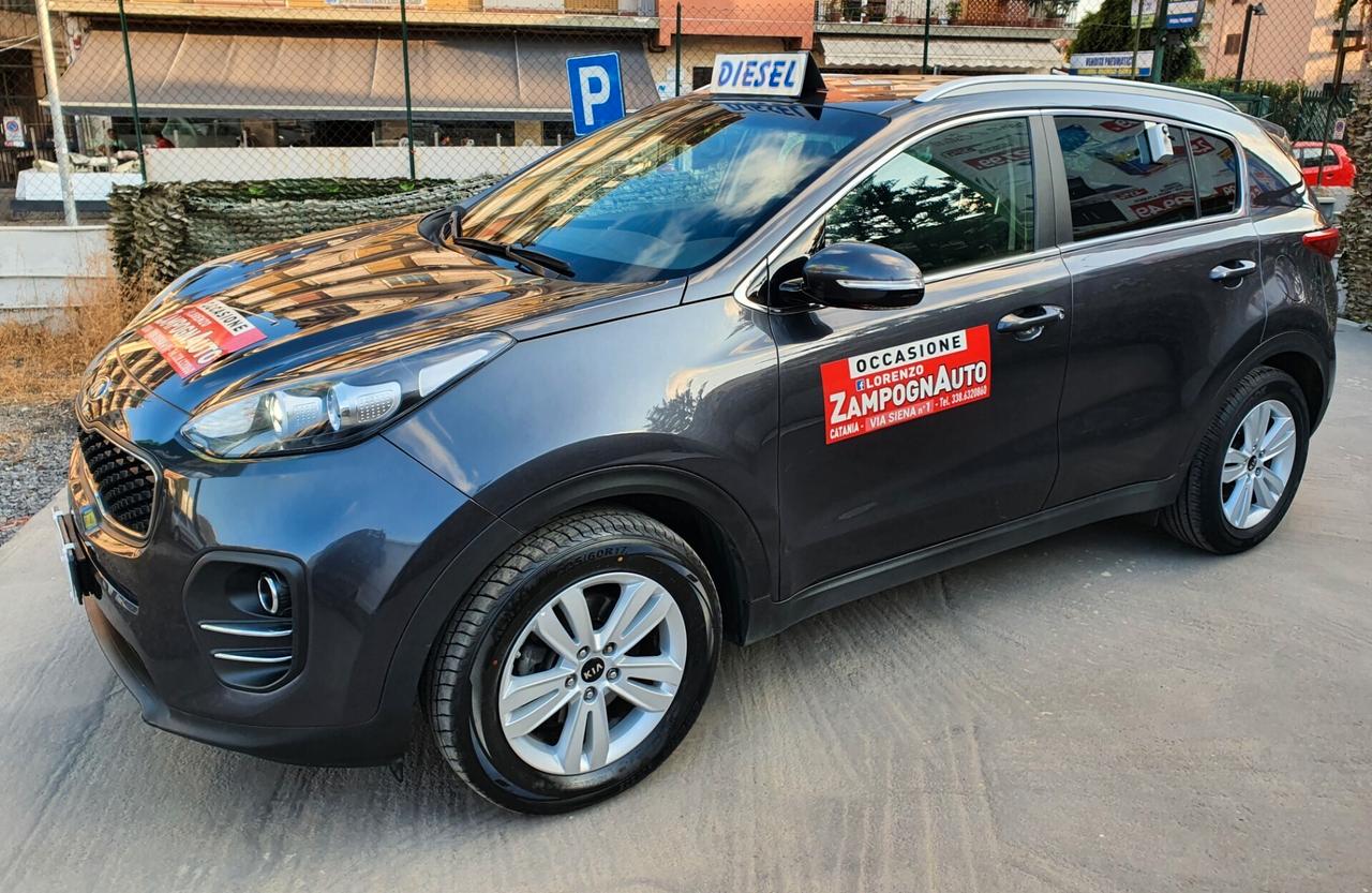 KIA SPORTAGE 1.7 CRDi 115Cv NUOVISSIMA ZAMPOGNAUTO CT