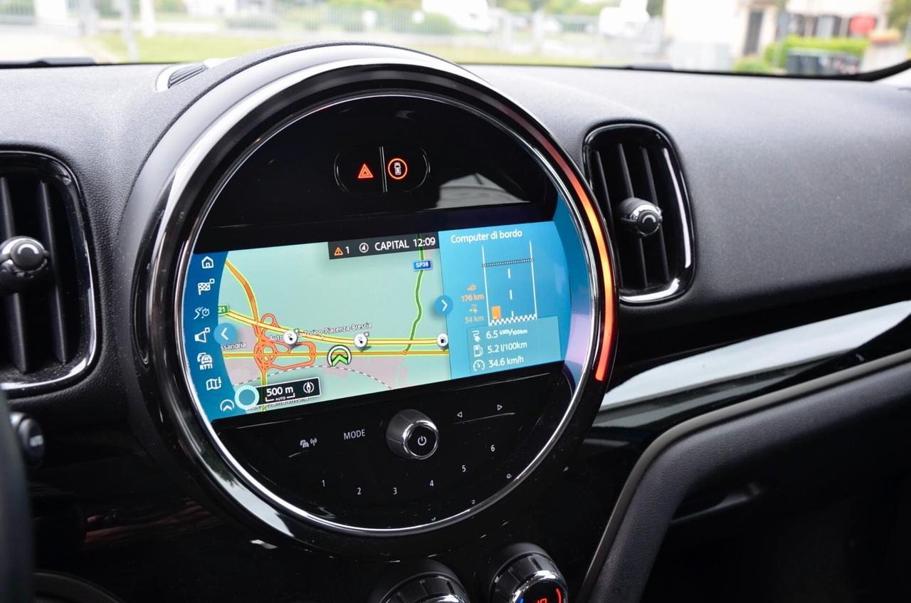 MINI COOPER SE COUNTRYMAN 1.5 BUSINESS PLUG-IN ALL4 125cv AUTO, UNICOPROP, SERVICE MINI, GARANZIA UFF, UFF ITALIANA, EURO 6D, FARI LED, NAVI, PERMUTE