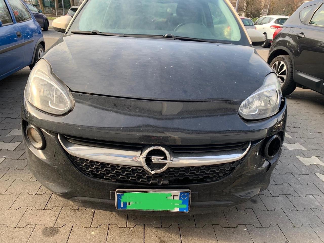 Opel Adam 1.2 Benzina Km 66.000 Con Paraurti e Faro Rovinati