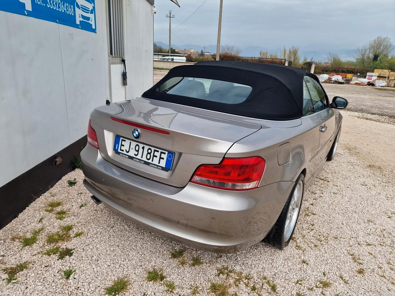 Bmw 118d 2.0 143CV Cabrio Futura "Tagliandi Bmw"