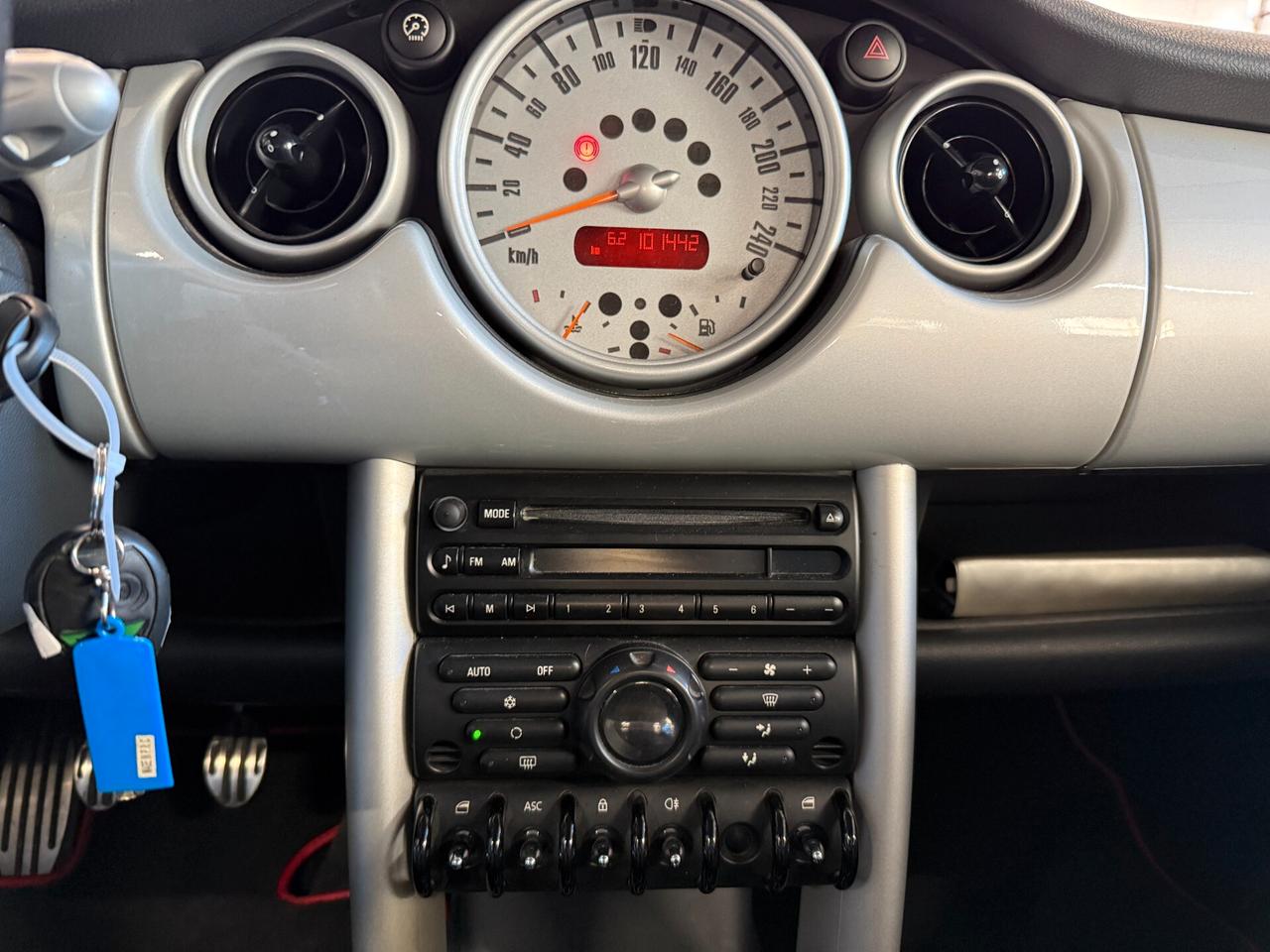 Mini 1.6 16V Cooper S UNICO PROPRIETARIO