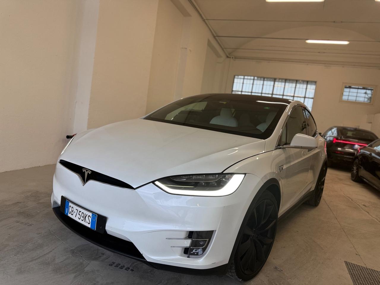 Tesla Model X Long Range Dual Motor 6 posti Extrafull