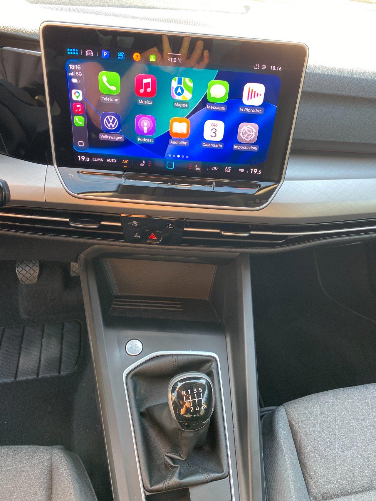 Volkswagen Golf 1.5 TSI 116 CV LIFE , HEAD-UP DISPLAY, WINTER PACK, FARI LED, CARPLAY
