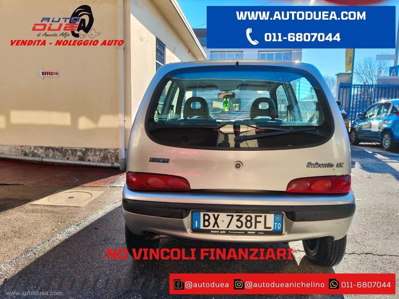 FIAT 600 1.1 ARIA CONDIZIONATA + IDROGUIDA