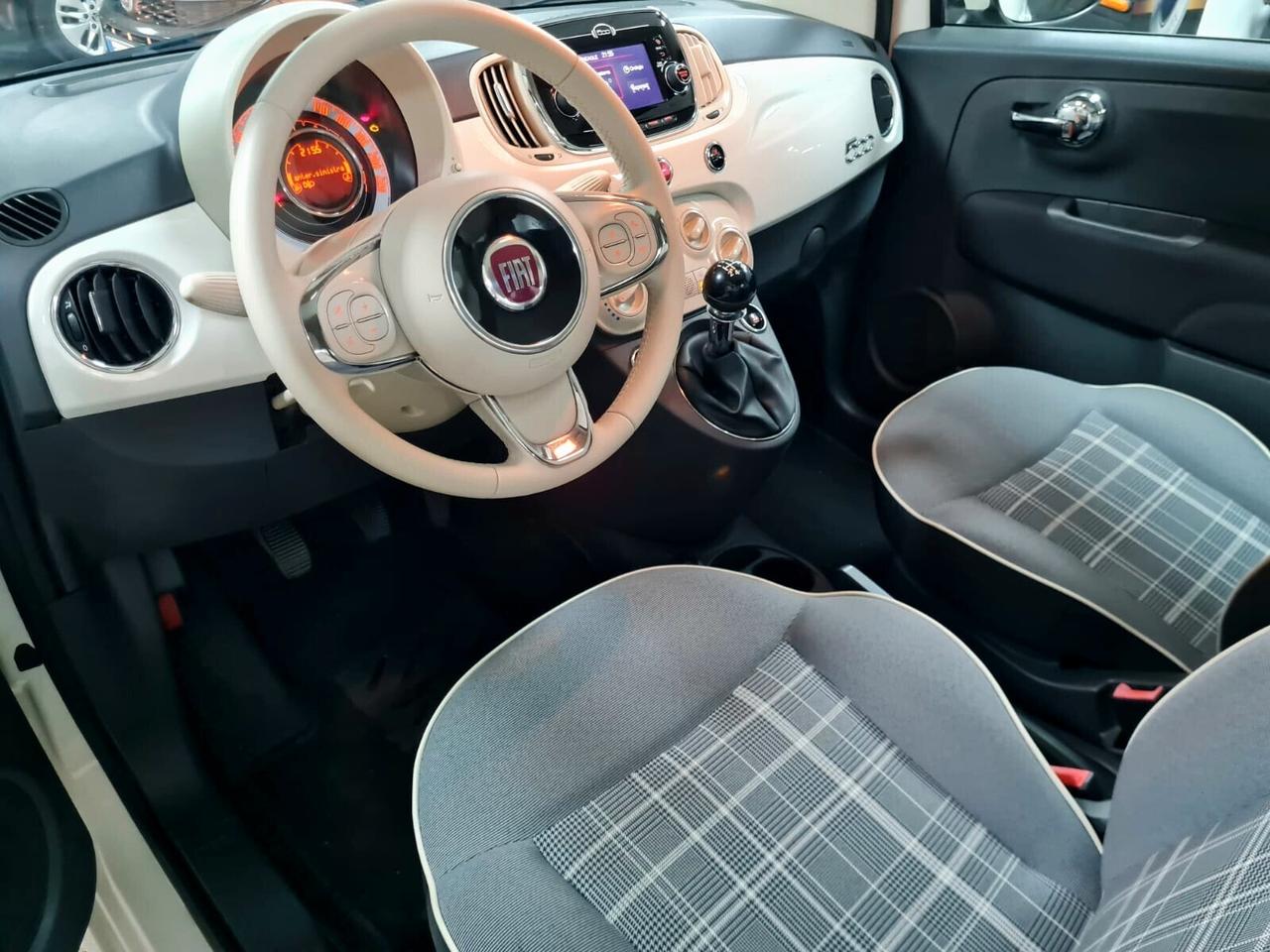 FIAT 500 1.2 BENZINA 69CV LOUNGE OK NEOPATENTATI