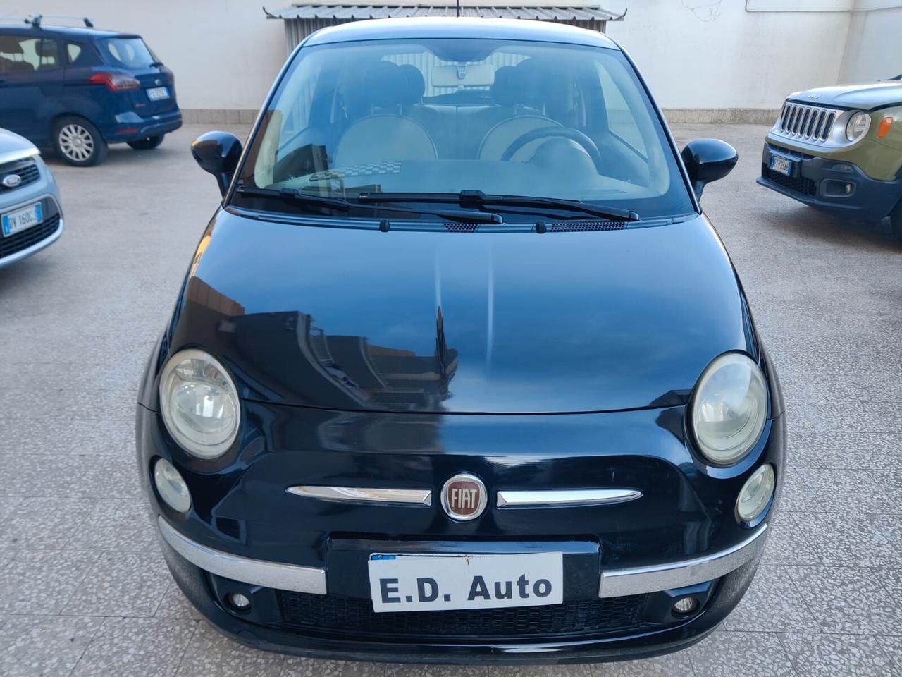 Fiat 500 1.2 benzina tetto panoramico