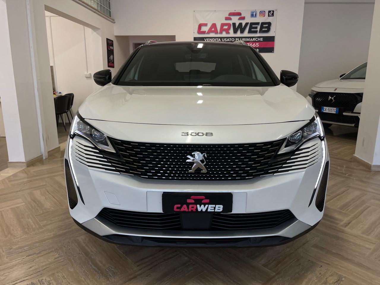 PEUGEOT 3008 GT PACK 2.0 180CV CAM Led 2021