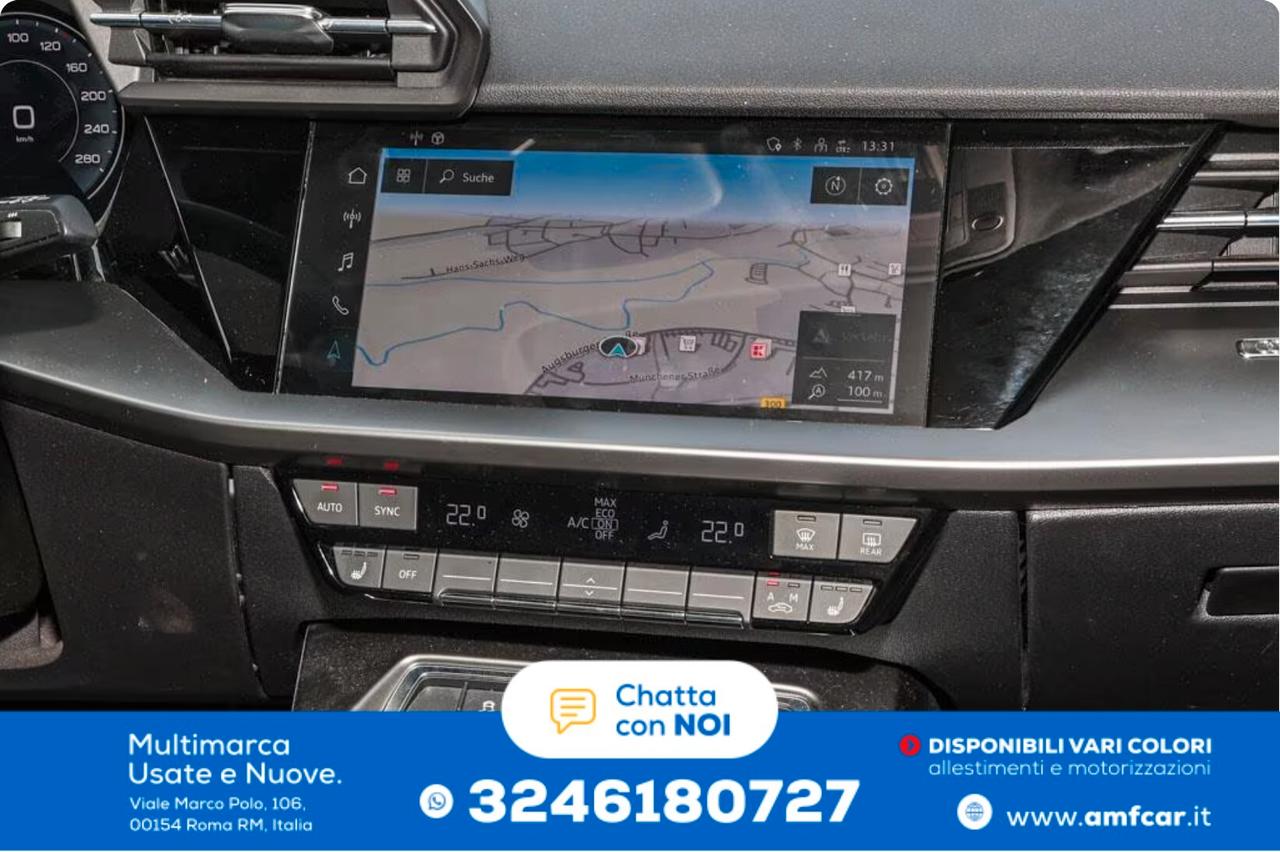 Audi A3 Sportback S line 35TDI S tronic NAVI+PANO+18`