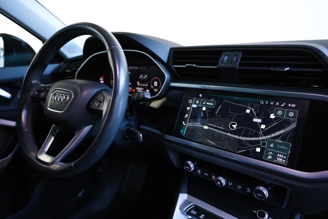 Audi Q3 Sportback 35 TDI S tronic line Black edition UNIPROPRIETARIO ITALIANA IVA ESPOSTA