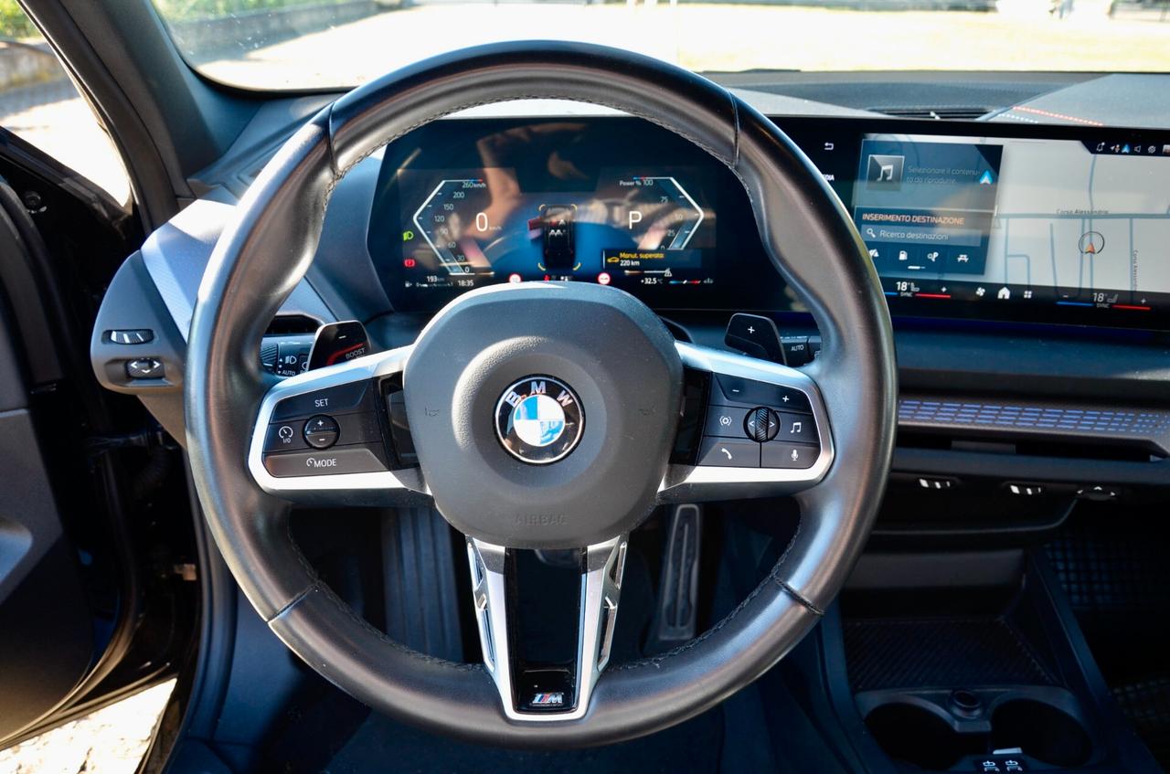 BMW 120d 48V MSPORT 163cv AUTO, LEASING IN CORSO, UNICOPROPRIETARIO, EURO 6E, UFF ITALIANA, NAVI, RETROCAMERA, APPLE ANDROID, PERMUTE