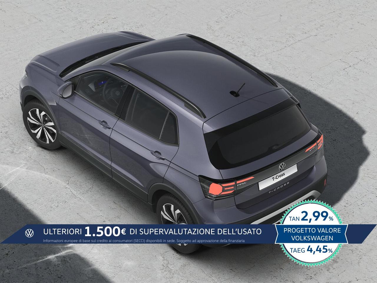 Volkswagen T-Cross 1.0 tsi edition plus 115cv dsg