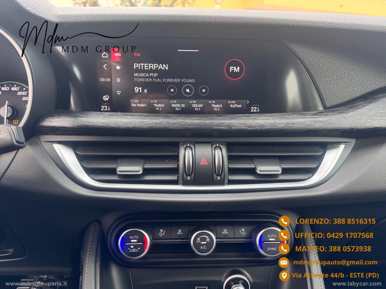 ALFA ROMEO Stelvio 2.2 T.diesel 160CV AT8 RWD Bus.